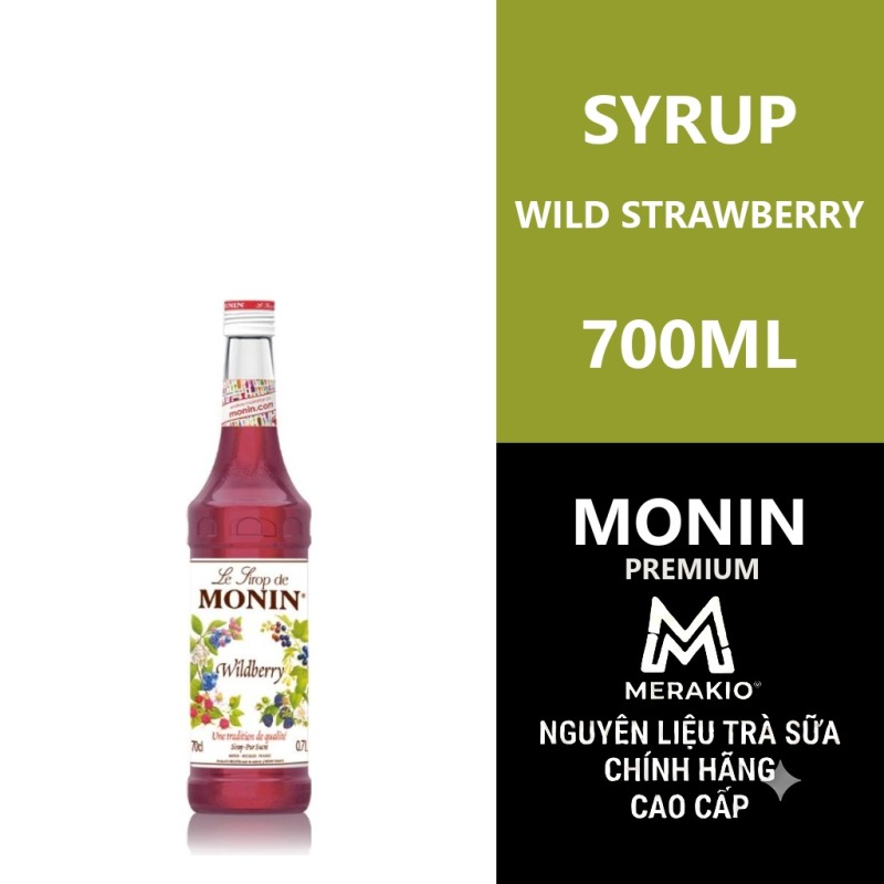 Syrup Monin Wild Strawberry 700ml
